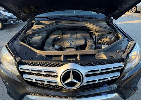 2018 Mercedes-Benz Gls 450 4Matic z USA, uszkodzony, nr VIN 4JGDF6EE3JB038671